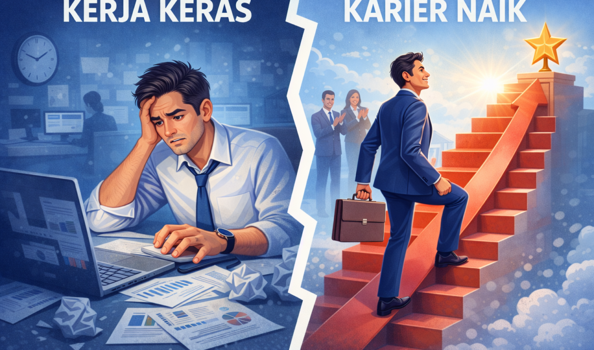Kerja Keras Tapi Karier Stuck? Mungkin Ini Kesalahan yang Tidak Kamu Sadari