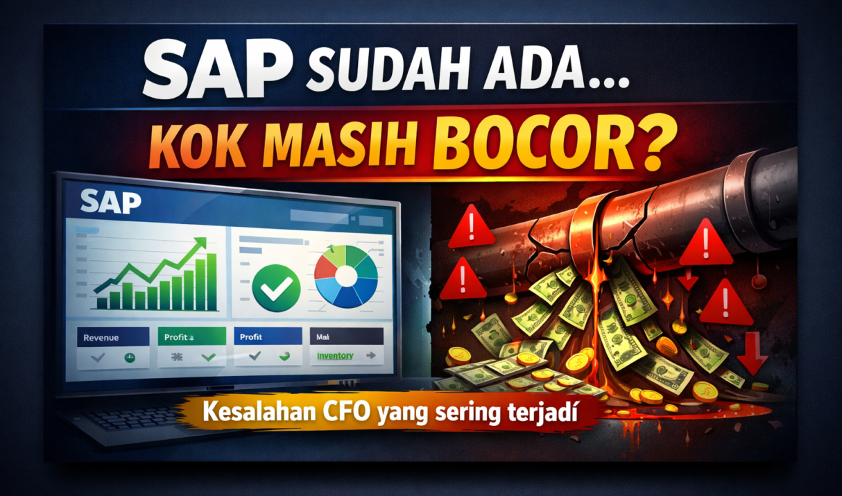Kenapa Banyak Perusahaan Sudah Pakai SAP Tapi Tetap “Bocor”? Perspektif CFO yang Jarang Dibahas